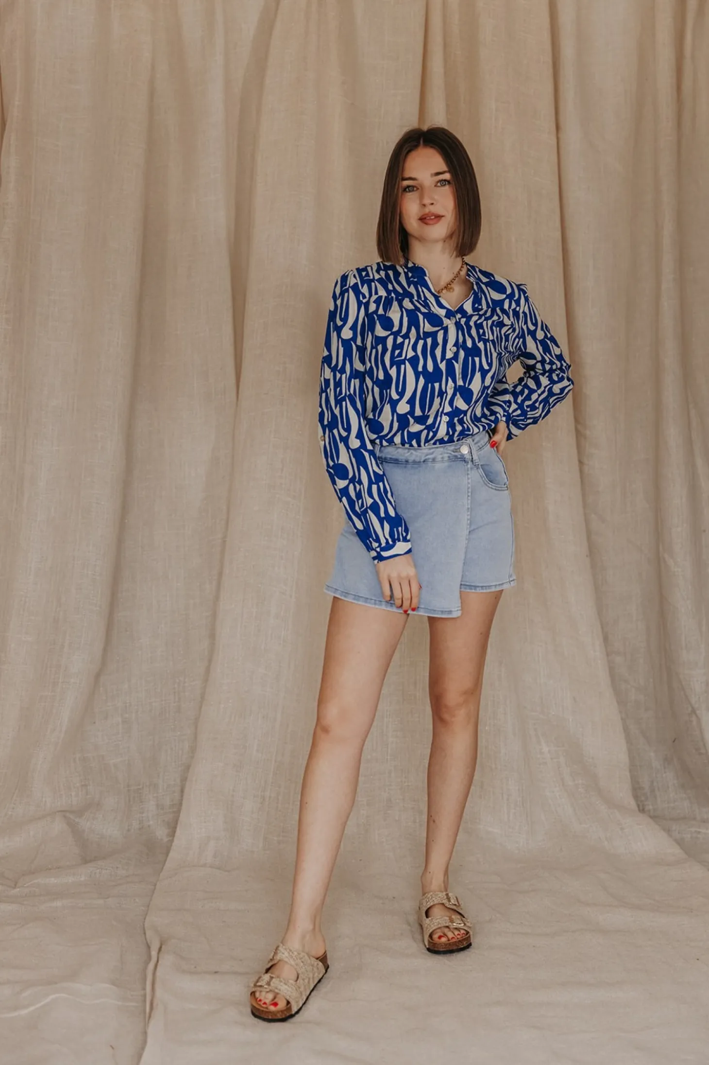 Jupe short BAMBOU